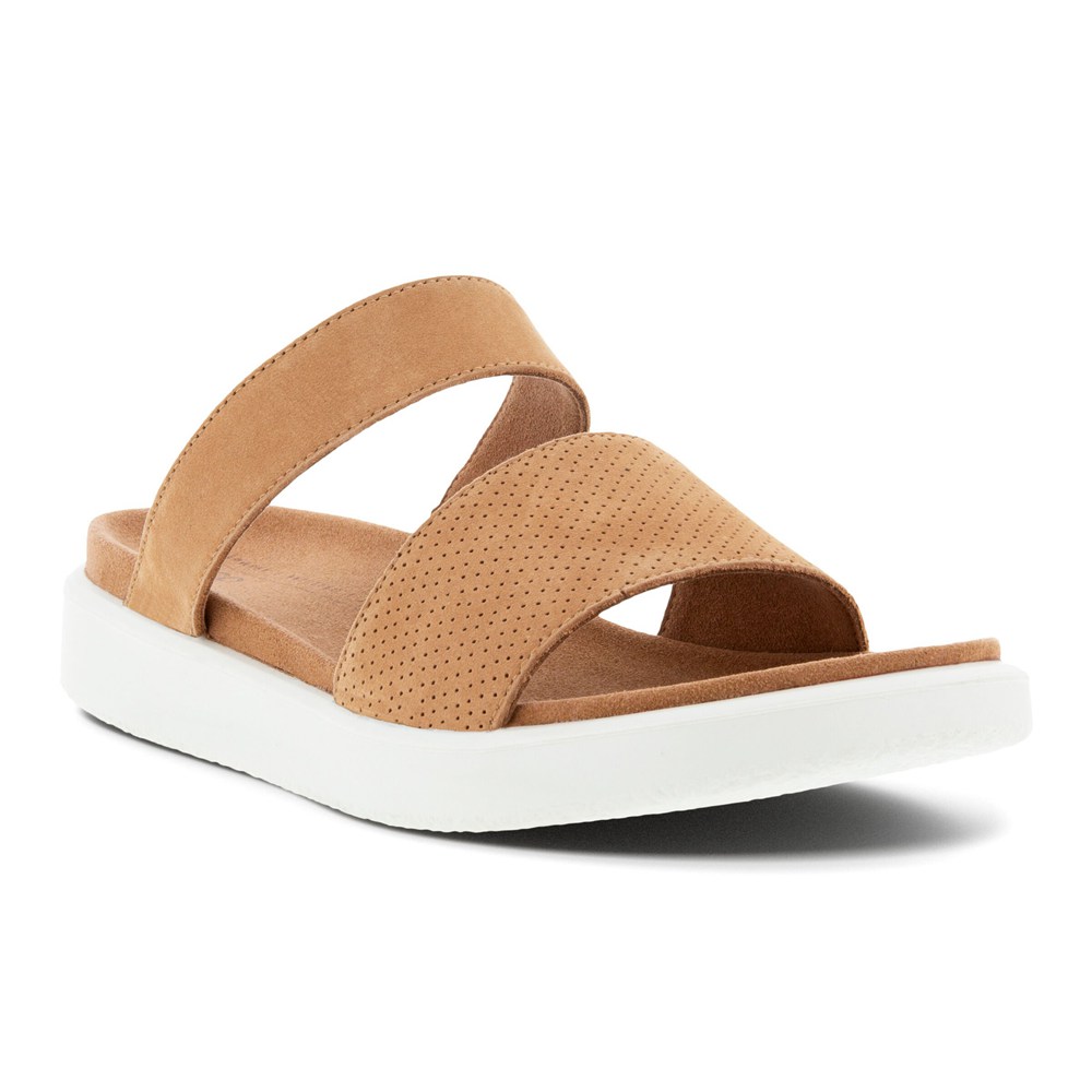 ECCO Womens Sandals Brown - Yuma - POE-741568